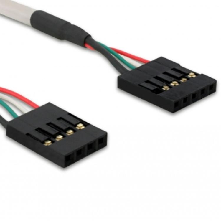 Câble USB Pinheader Femelle Femelle 4pin/5pin 50cm
