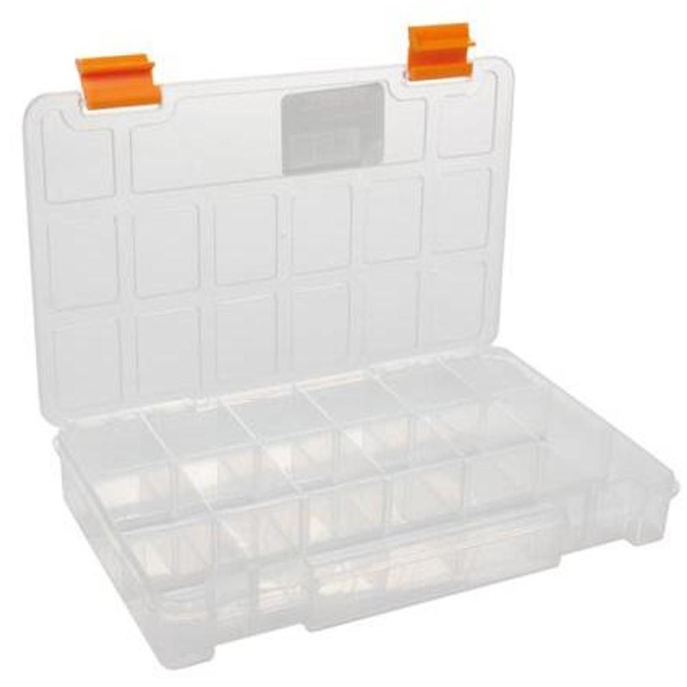 Sorteerdoos- Opbergdoos - transparant - opbergvakken