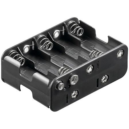 AA batterij houder - Goobay