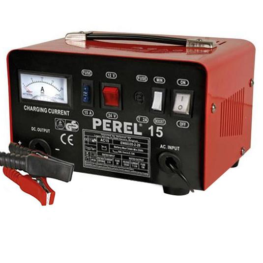 Loodaccu lader - 12-24 Volt - Perel