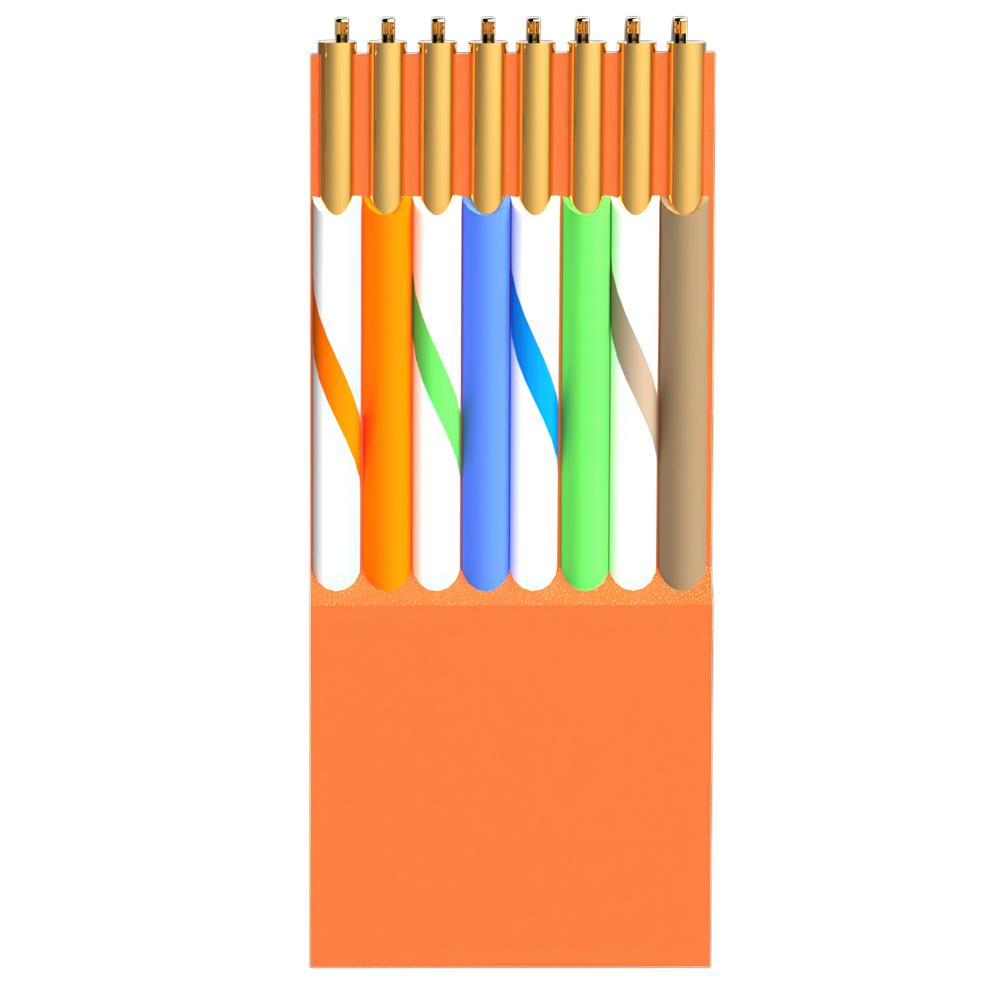 U/UTP Kabel - 50 meter - Oranje - Allteq