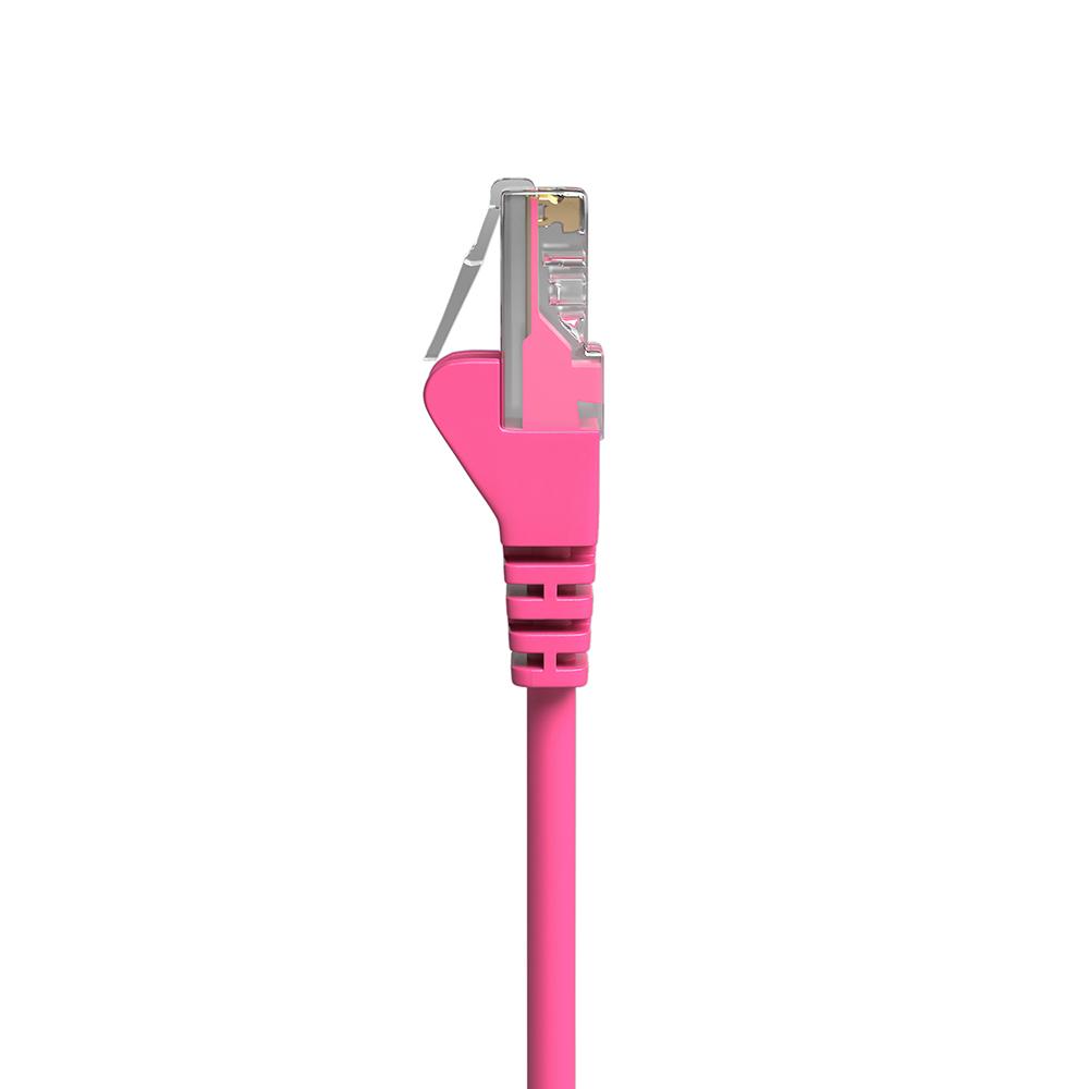 U/UTP Kabel - 0.5 meter - Roze - Allteq