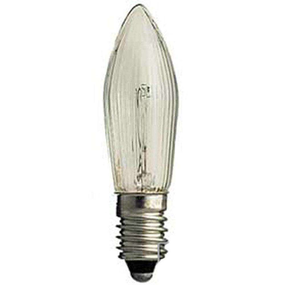 Reserve kerstlampje - kerstverlichting binnen - 3 lampjes - E10 - warm wit