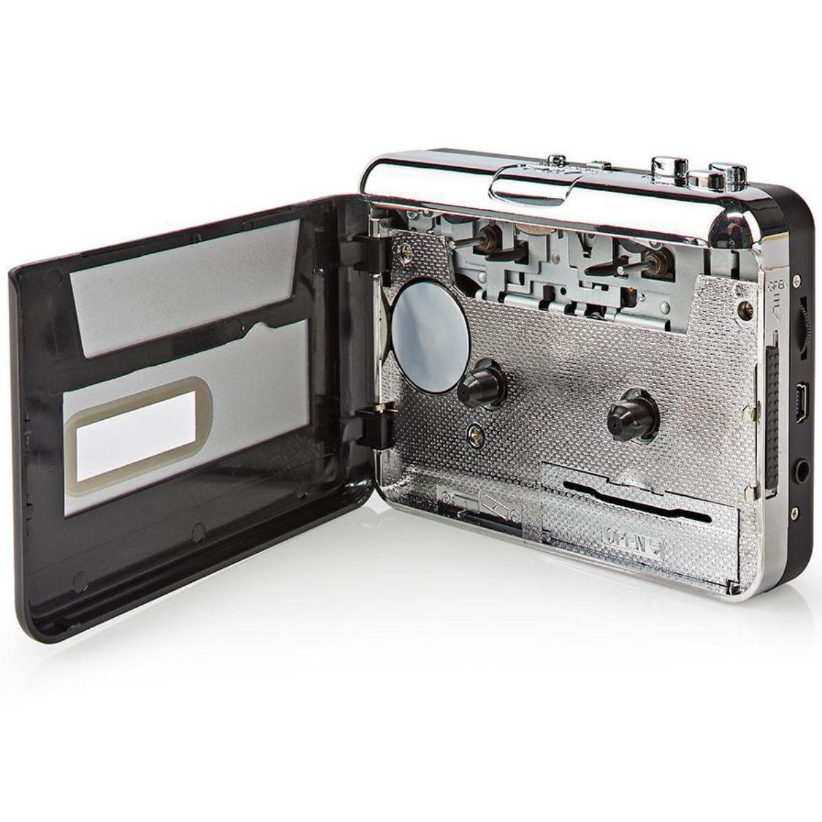 CASSETTE to MP3 CONVERTER - Convertisseur de cassettes en MP3, Convertissez  vos vieilles cassettes en chansons MP3, Convient également à l'écoute de  cassettes uniquement.
