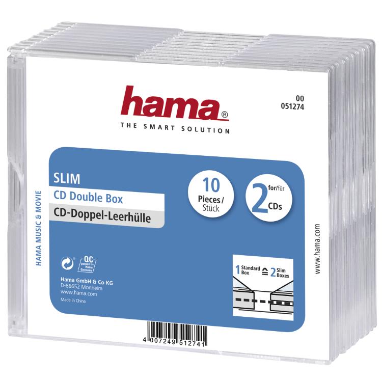 CD/DVD - 10 stuks - Hama