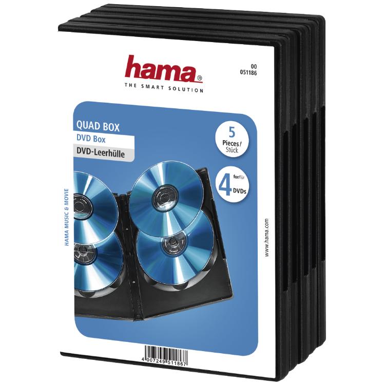 CD/DVD - 5 stuks - Hama