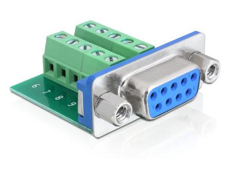 Klemmenblok 9-polige VGA-aansluiting Adapter