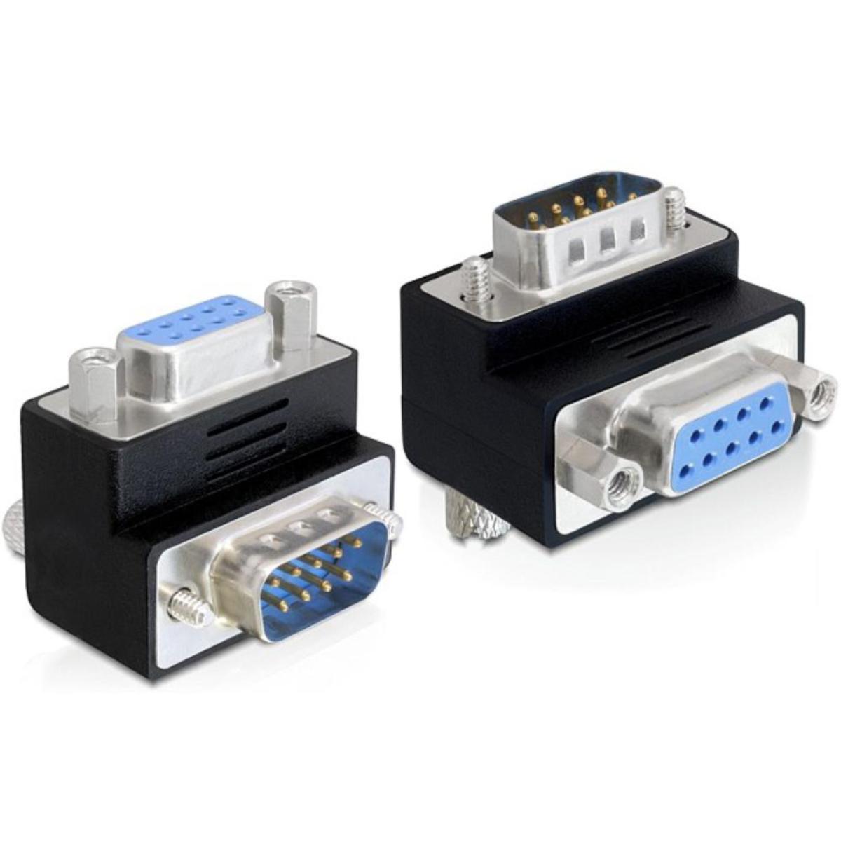 RS232 verloopstekker (haaks) - Delock