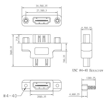 Goobay coupleur HDMI pour boitier réseau type Keystone - HDMI - Garantie 3  ans LDLC