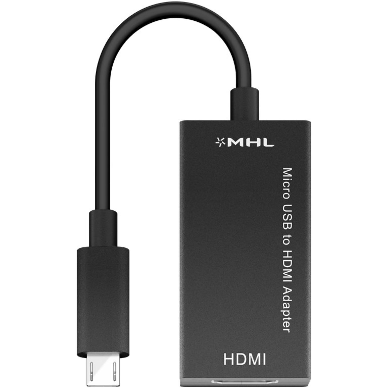 Convertisseur , Adaptateur MHL Micro USB vers HDMI , Cable de