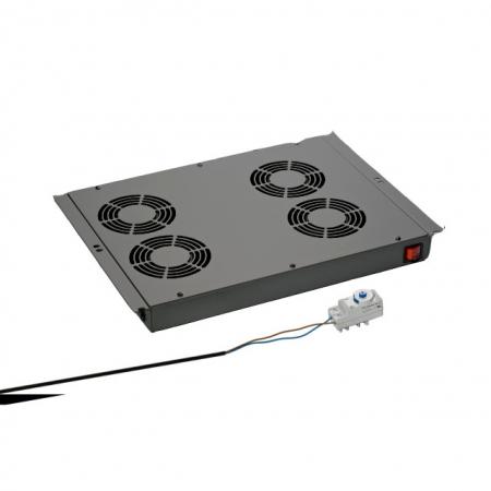 Ventilateur d'armoire de serveur - 4 ventilateurs - Techtube Pro