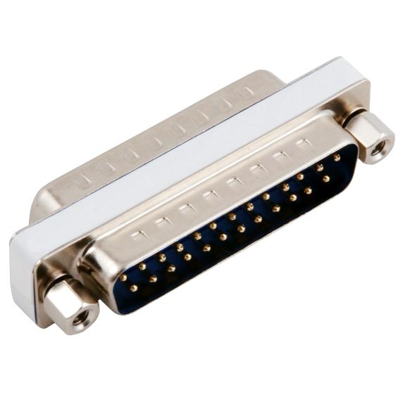 Mini Gender Changer DSUB25 M/M DSub25 Plug/DSub25 Plug