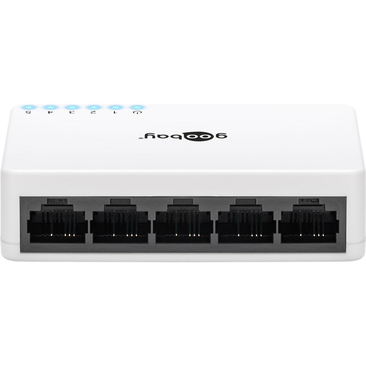 5-poorts netwerk switch - Goobay