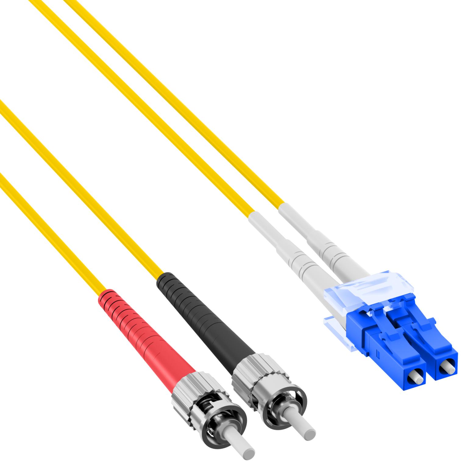 Câble en fibre optique - LC - ST - OS2
