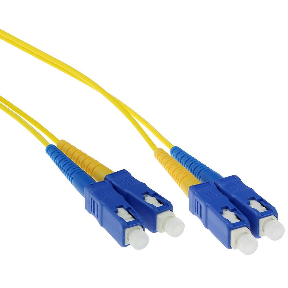 Glasvezel kabel - SC - OS2 - ACT