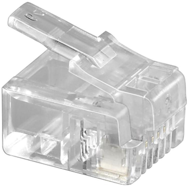25 stuks - Modulaire Stekker RJ11