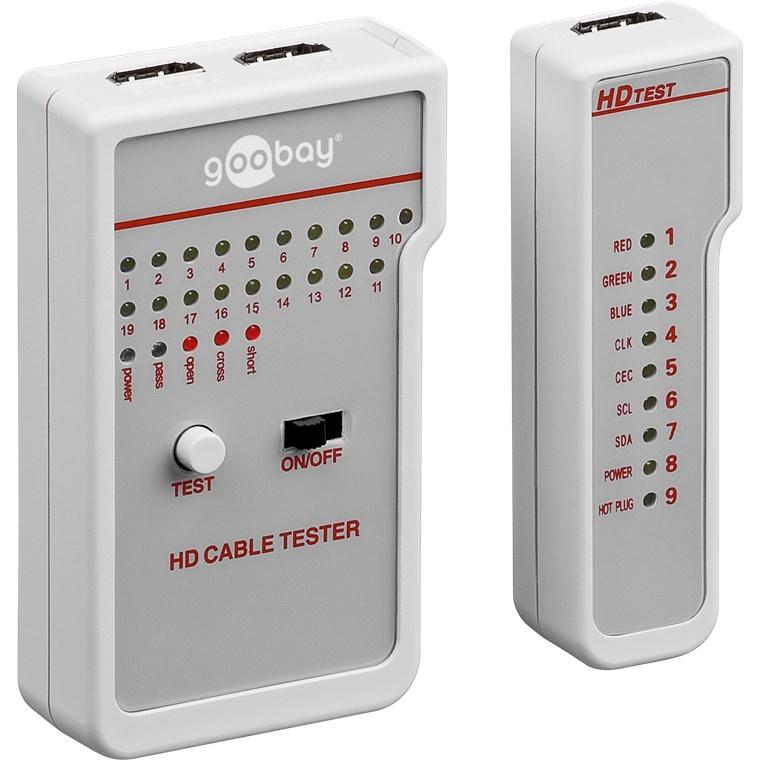 HDMI kabeltester - Goobay