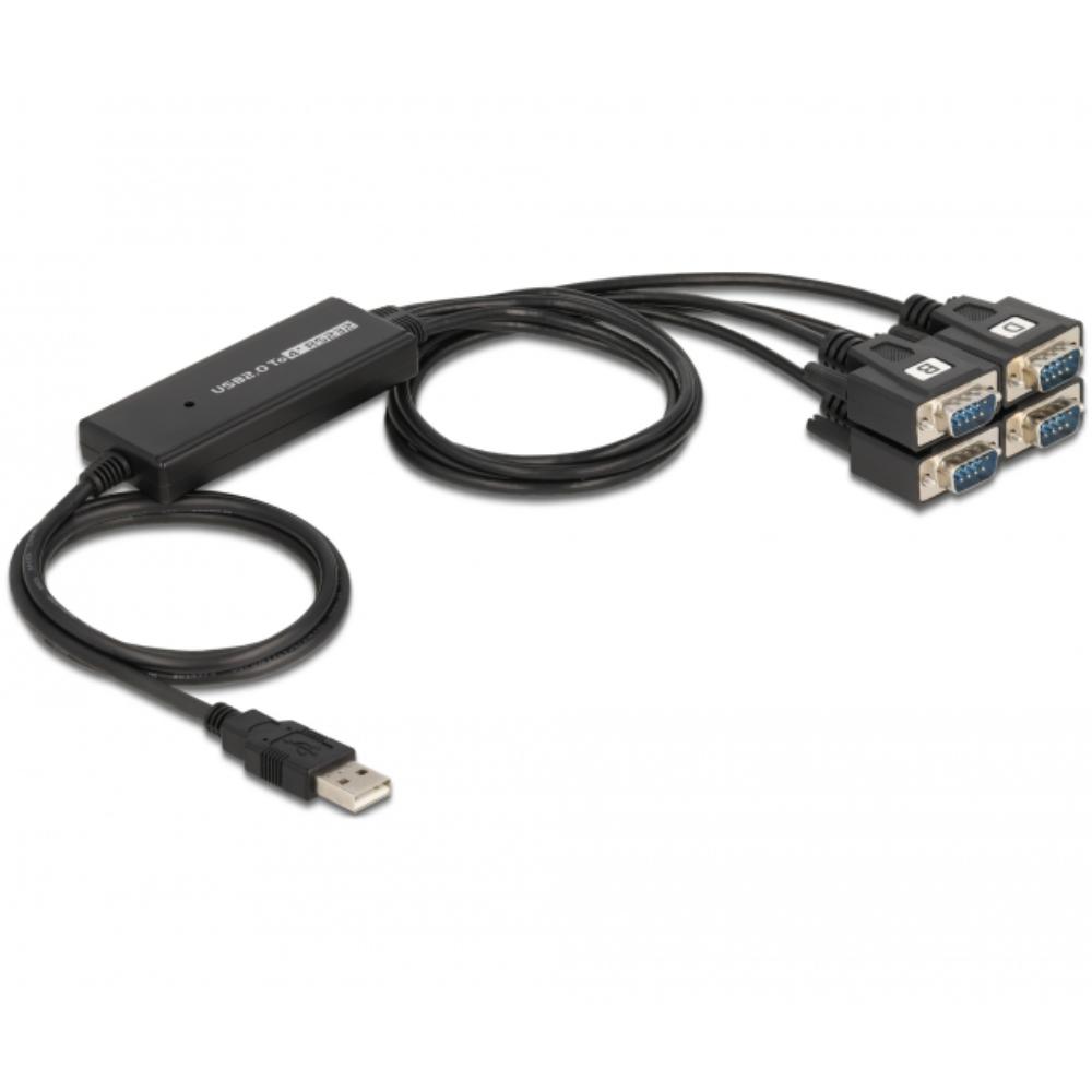 Seriële D-Sub - USB 2.0 kabel - Delock
