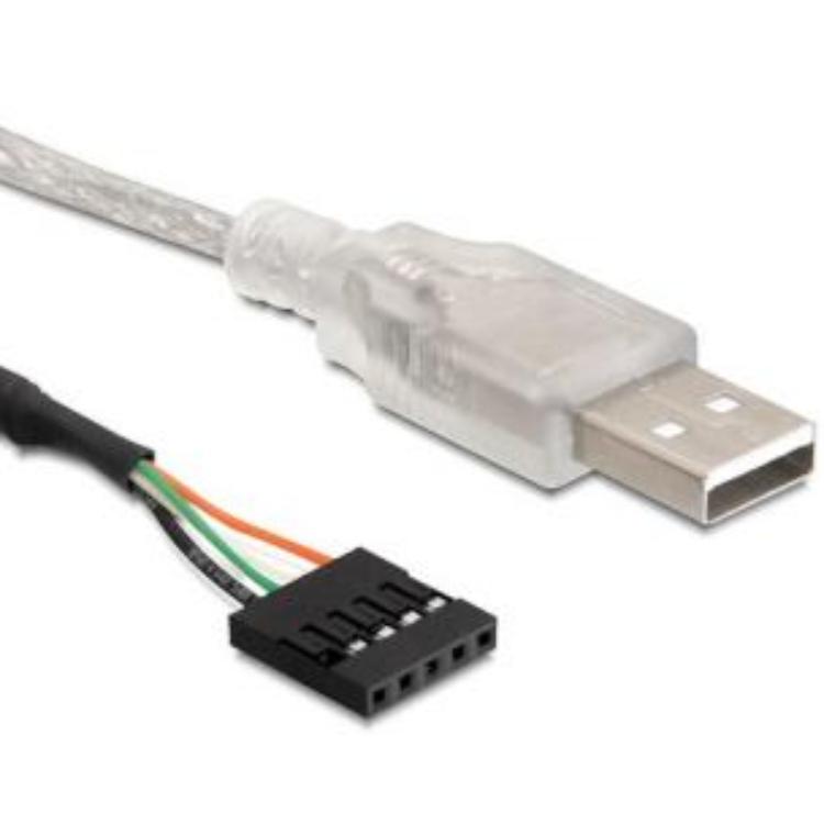 Câble USB 2.0 A Mâle > Broche 70 cm Delock