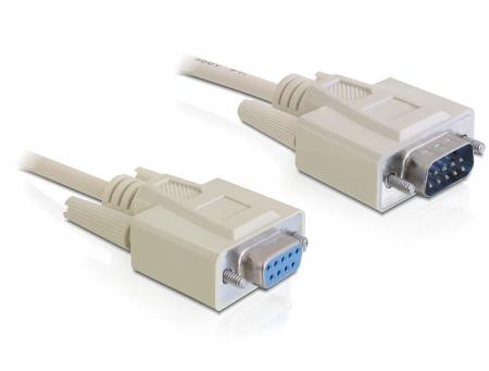 Seriële verlengkabel SUB-D 9 1m St/Bu Delock - Delock