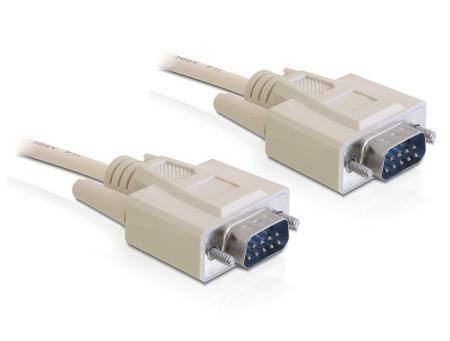 Seriële kabel SUB-D 9 10 m St/St Delock - Delock