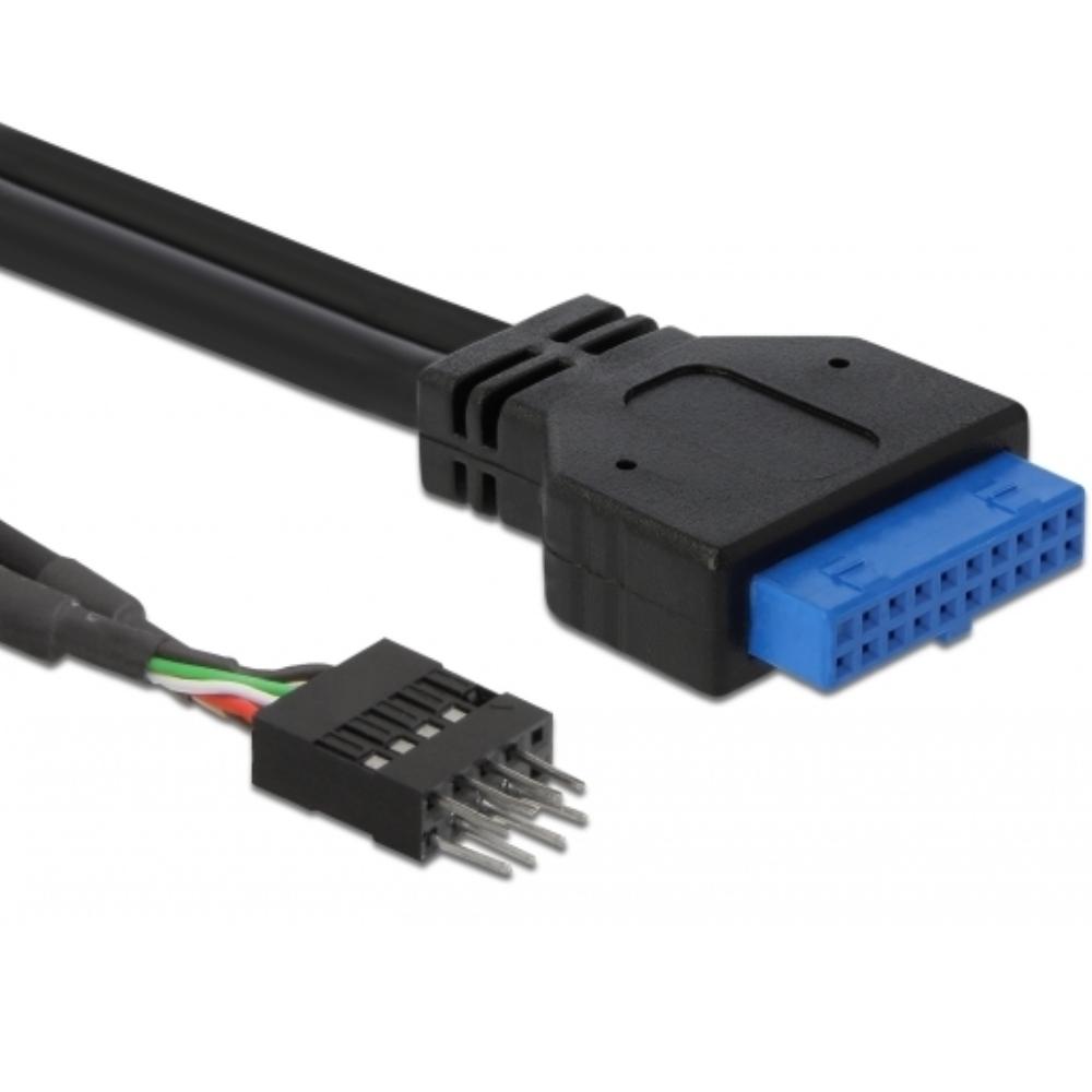 USB 3.0 Pinheader sur USB 2.0 Pinheader