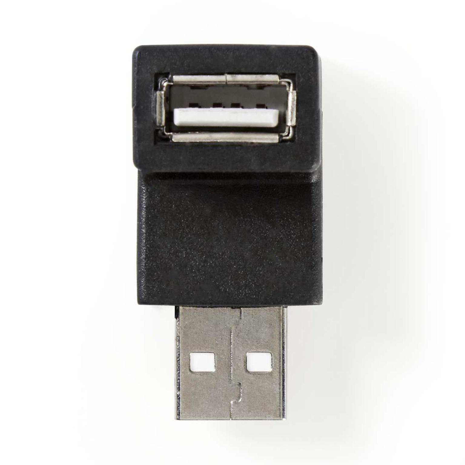 Adaptateur OTG coudé 90° USB-C 3.0 M vers prise USB A 3.0 F