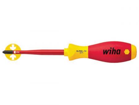 WIHA SOFTFINISH VDE/GS ELEKTRISCHE XENO SL/PH1x80 SCHROEVENDRAAIER VOOR KLEMVERBINDINGEN - WIHA