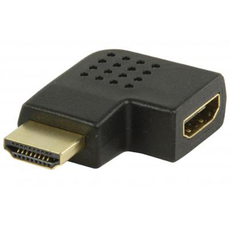 HDMI A Verloopstekker 90 naar links