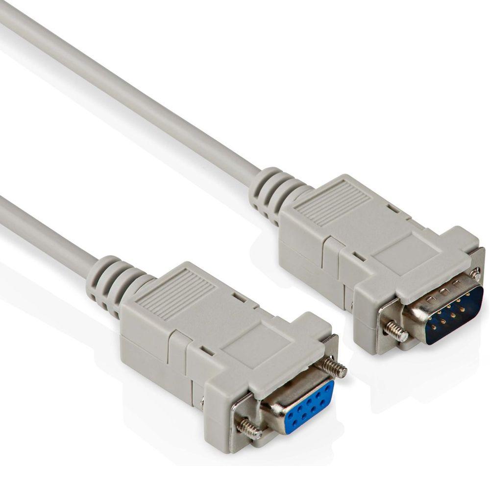 Seriële D-sub verlengkabel - Allteq