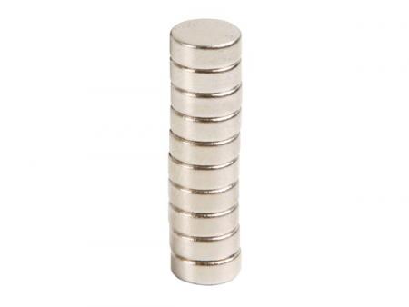 Magneet Ø8 x 3mm - 10 stuks - Velleman