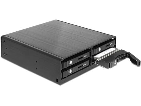 Delock 5,25? Mobile Rack voor 4 x 2.5? SATA HDD / SSD - Delock