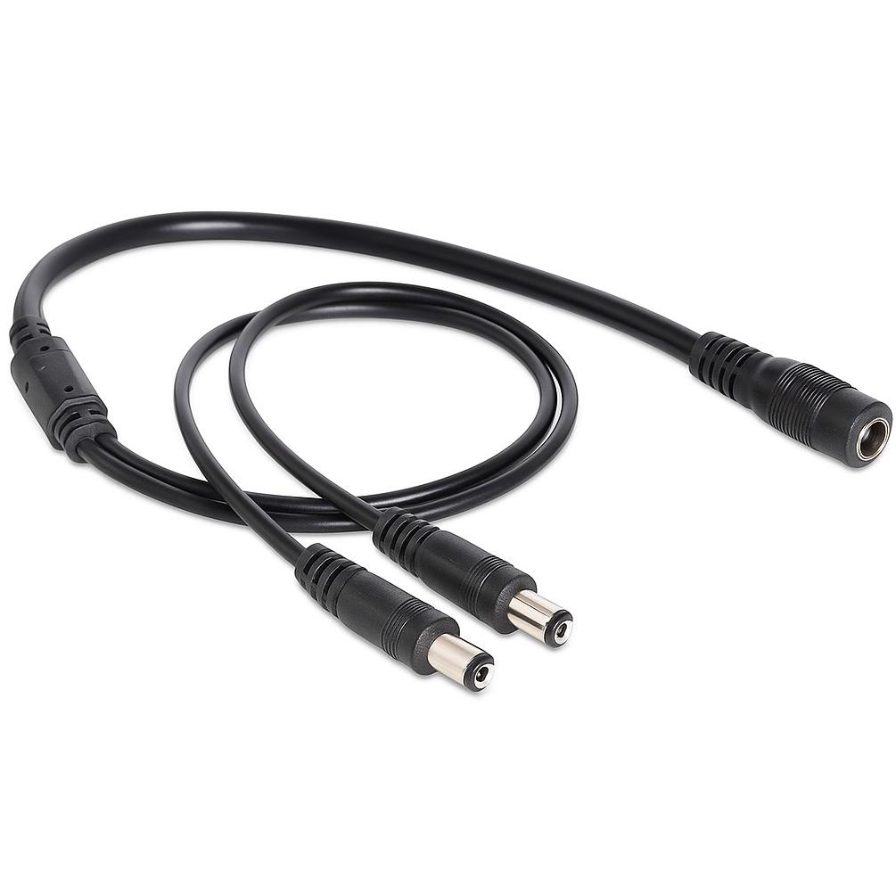 DC Splitter Kabel - 2x 5,5 x 2,1m