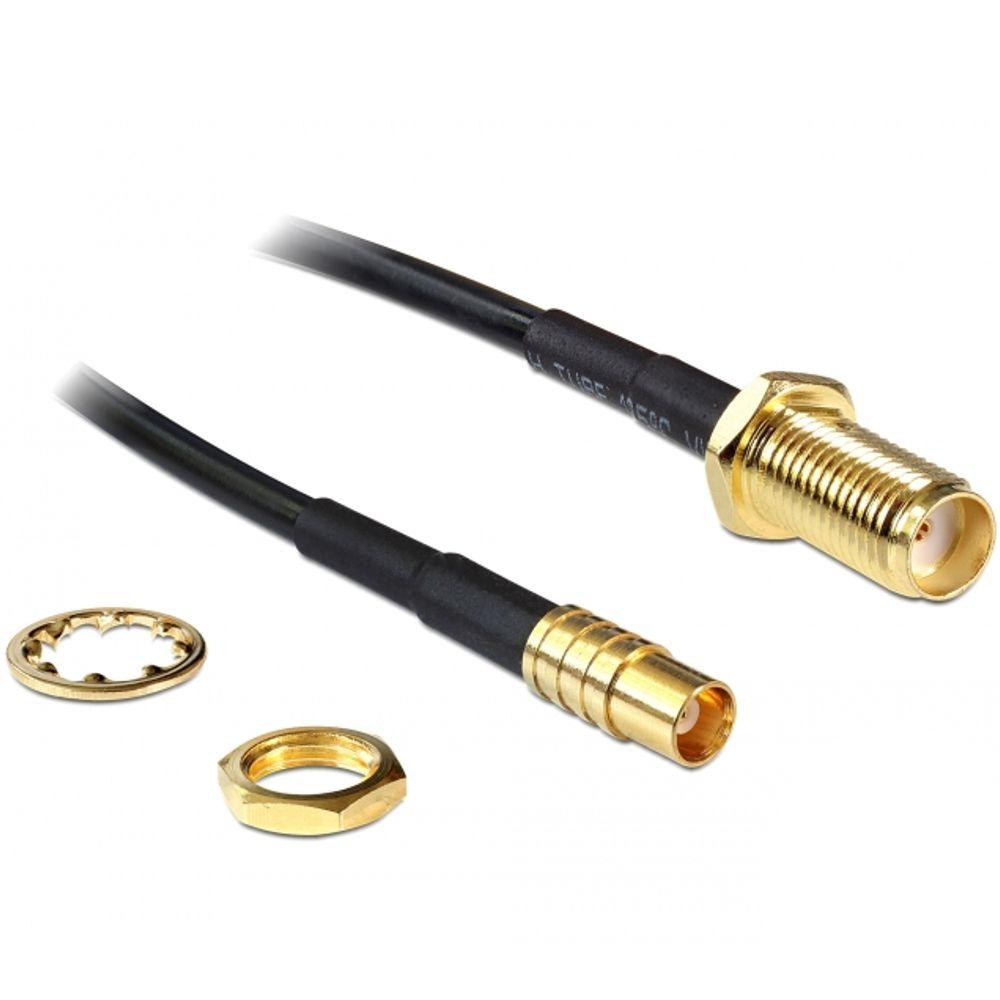 SMA verloopkabel - 0.2 meter - Delock