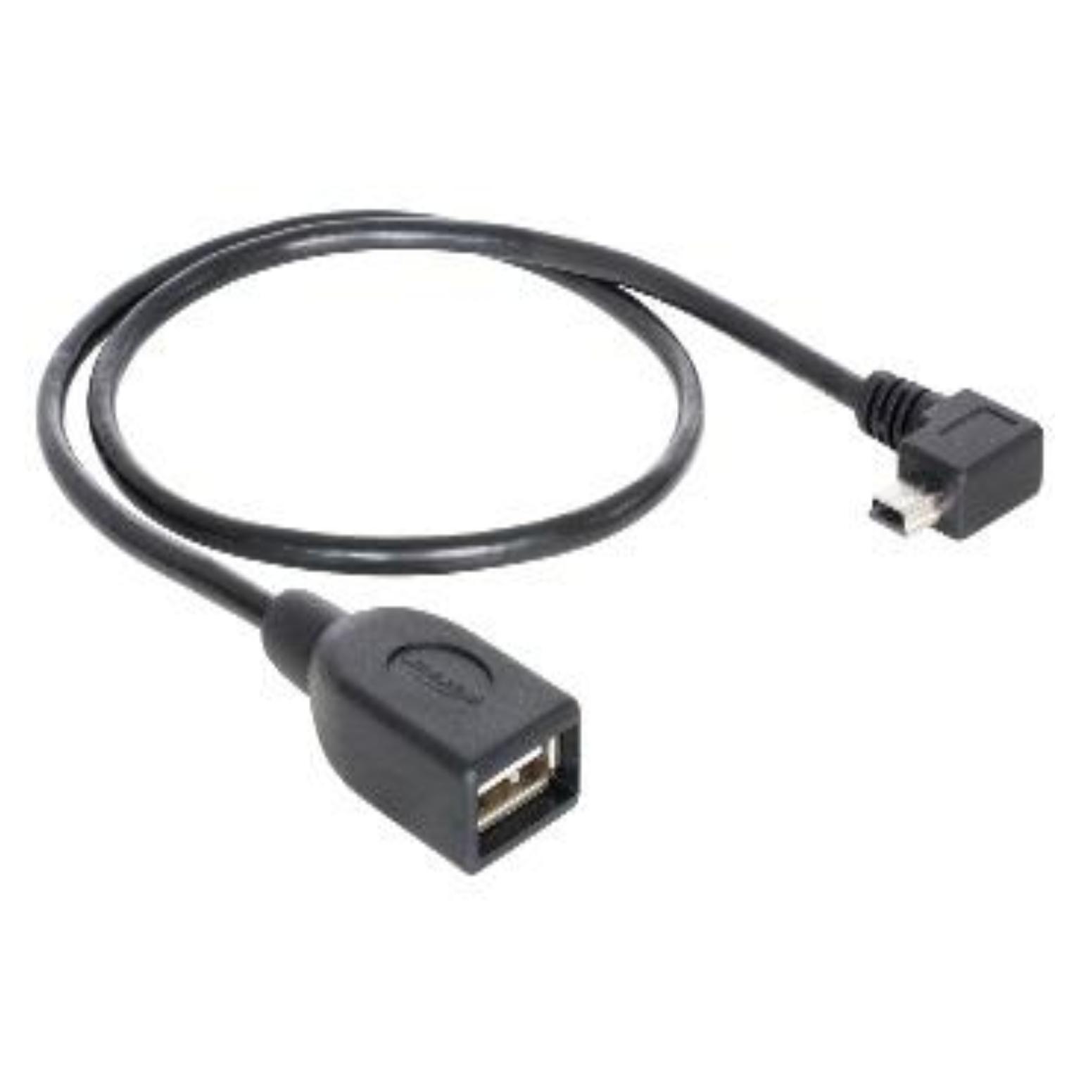 CABLE TRANSFERT DONNEES OTG USB FEMELLE VERS MICRO USB