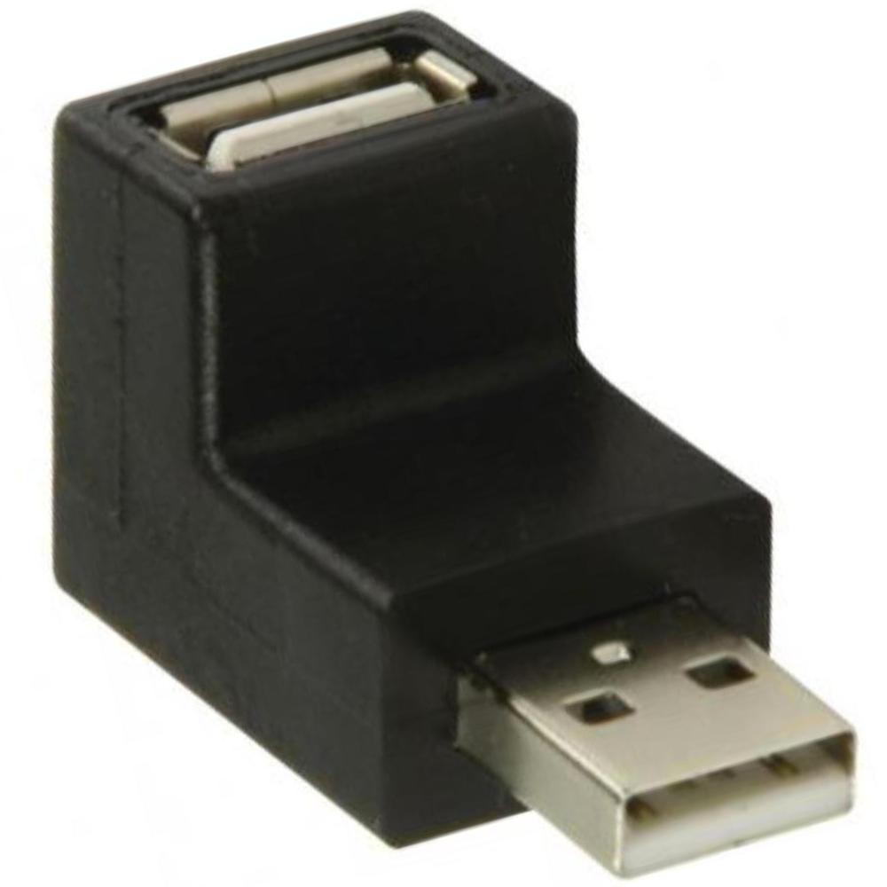 Haakse USB verloopstekker - Valueline
