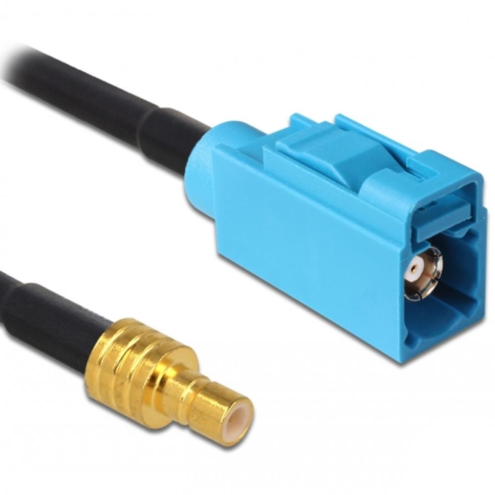 SMA kabel - 3 meter - Zwart - Delock
