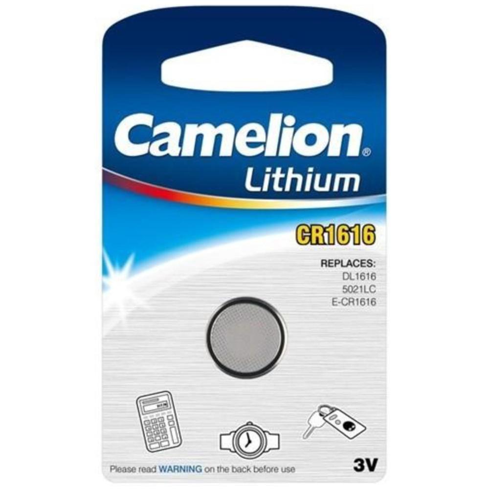 Knoopcel batterij - CR1616 - Camelion