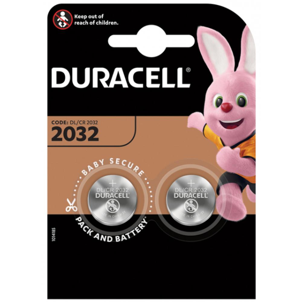 Knoopcel batterij - CR2032 - 2 batterijen