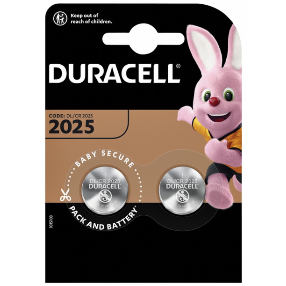 Knoopcel batterij - CR2025 - 2 batterijen