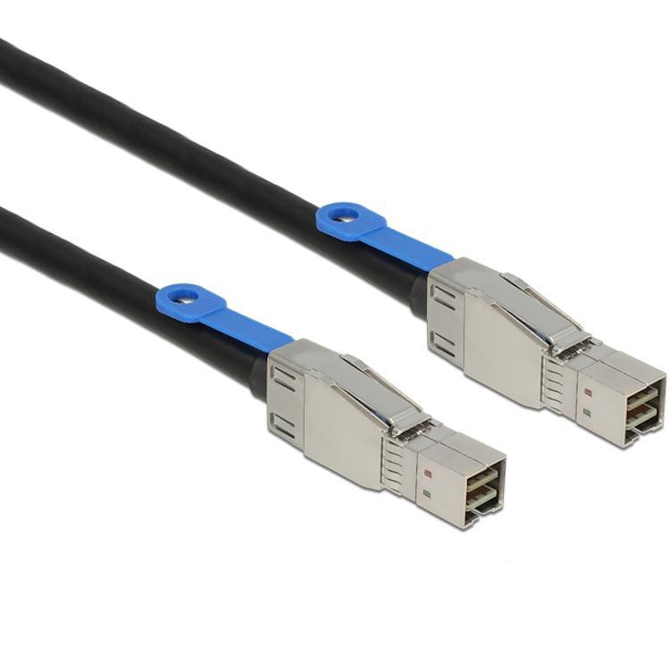 Delock Cable Mini SAS HD x 4 SFF 8644 male > Mini SAS HD x 4 SFF 8644