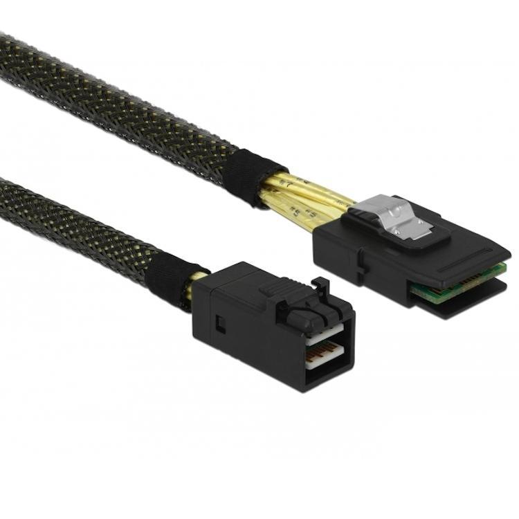 Delock Cable Mini SAS HD x 4 SFF 8643 male > Mini SAS x 4 36 Pin SFF