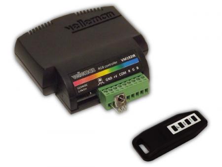 RGB LED CONTROLLER IR VERSIE - Velleman Modules