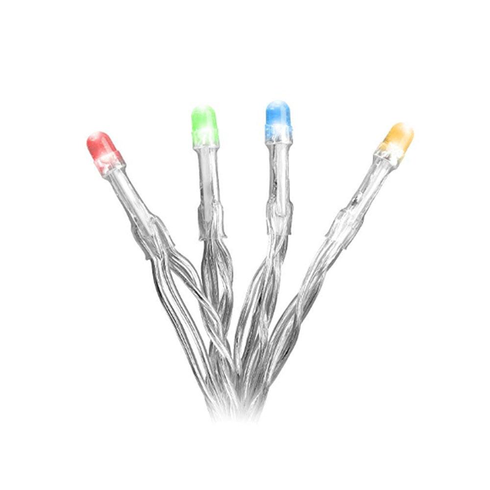 Lichtsnoer - led batterij kerstverlichting binnen - gekleurd