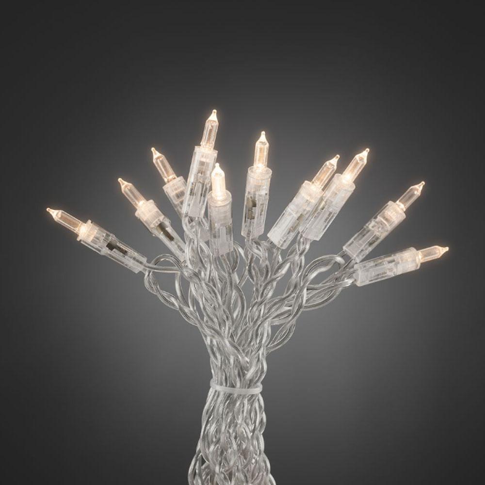 Kerstboomverlichting - led kerstverlichting binnen - 50 lampjes - 7.35 meter - warm wit