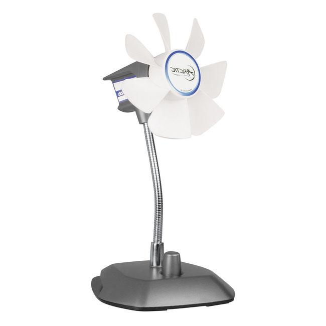 Goobay Mini ventilateur USB 8' (Argent) - Gadget - Garantie 3 ans