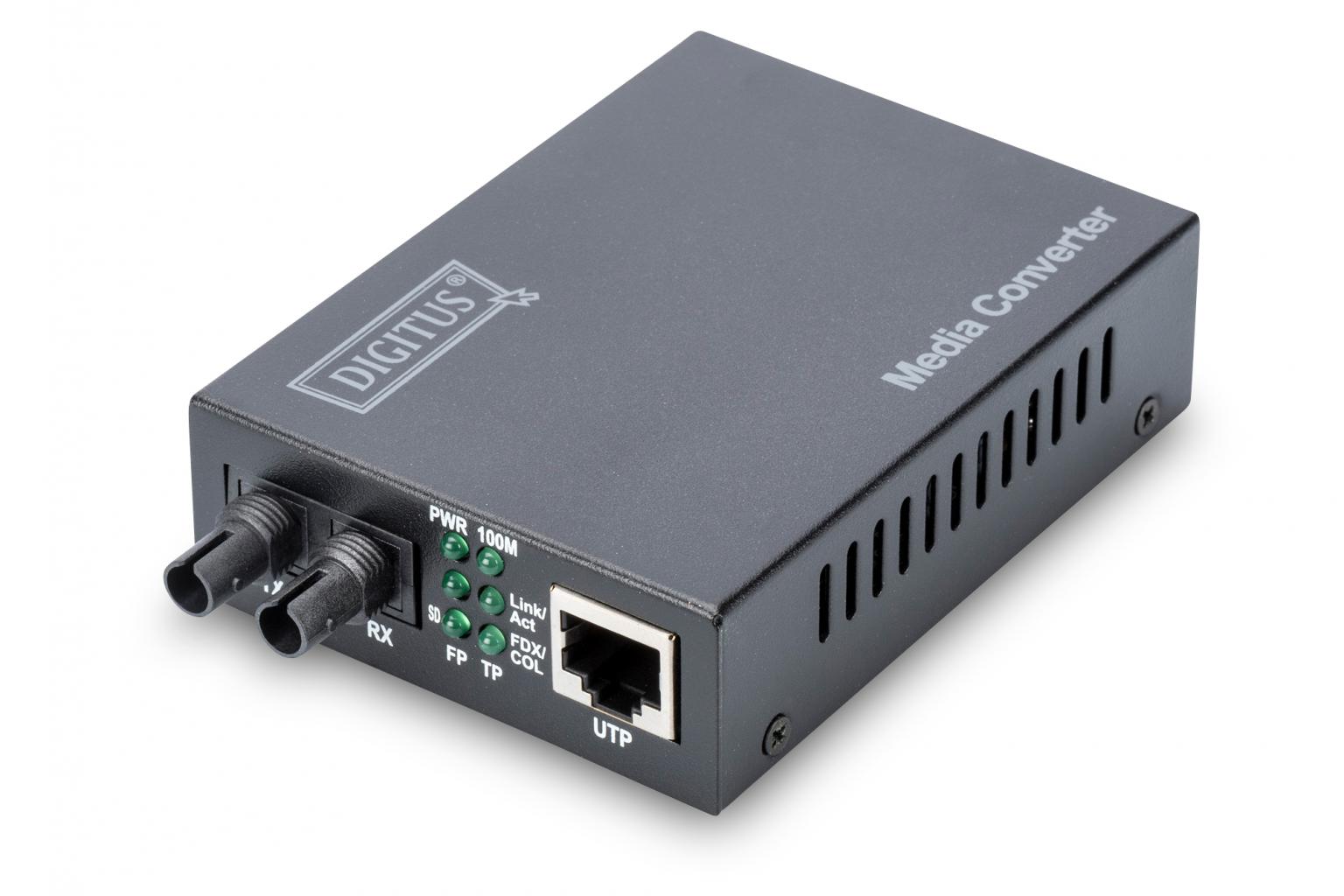 SC Glasvezel Converter - Digitus