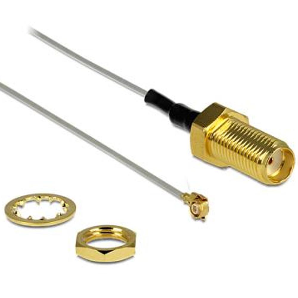 SMA female naar MHF-II female kabel – 50 Ohm