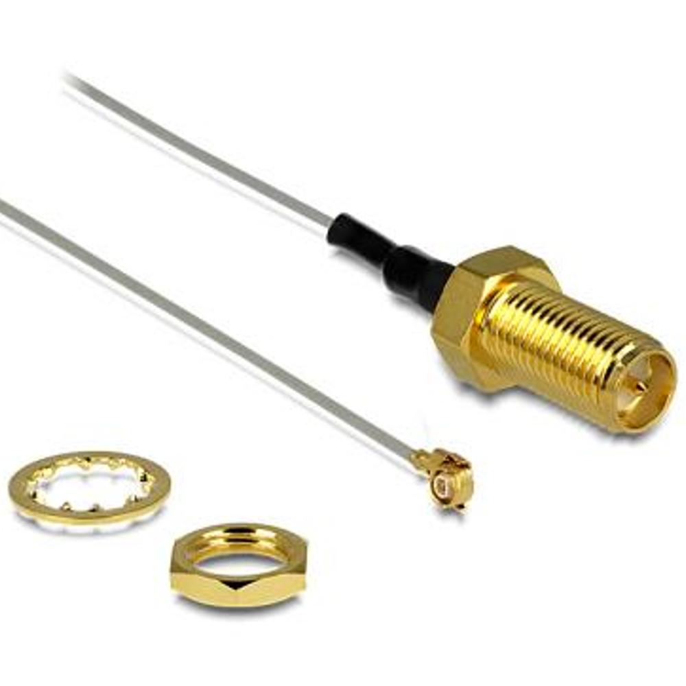 Câble RP-SMA mâle vers MHF-II femelle – 50 Ohm
