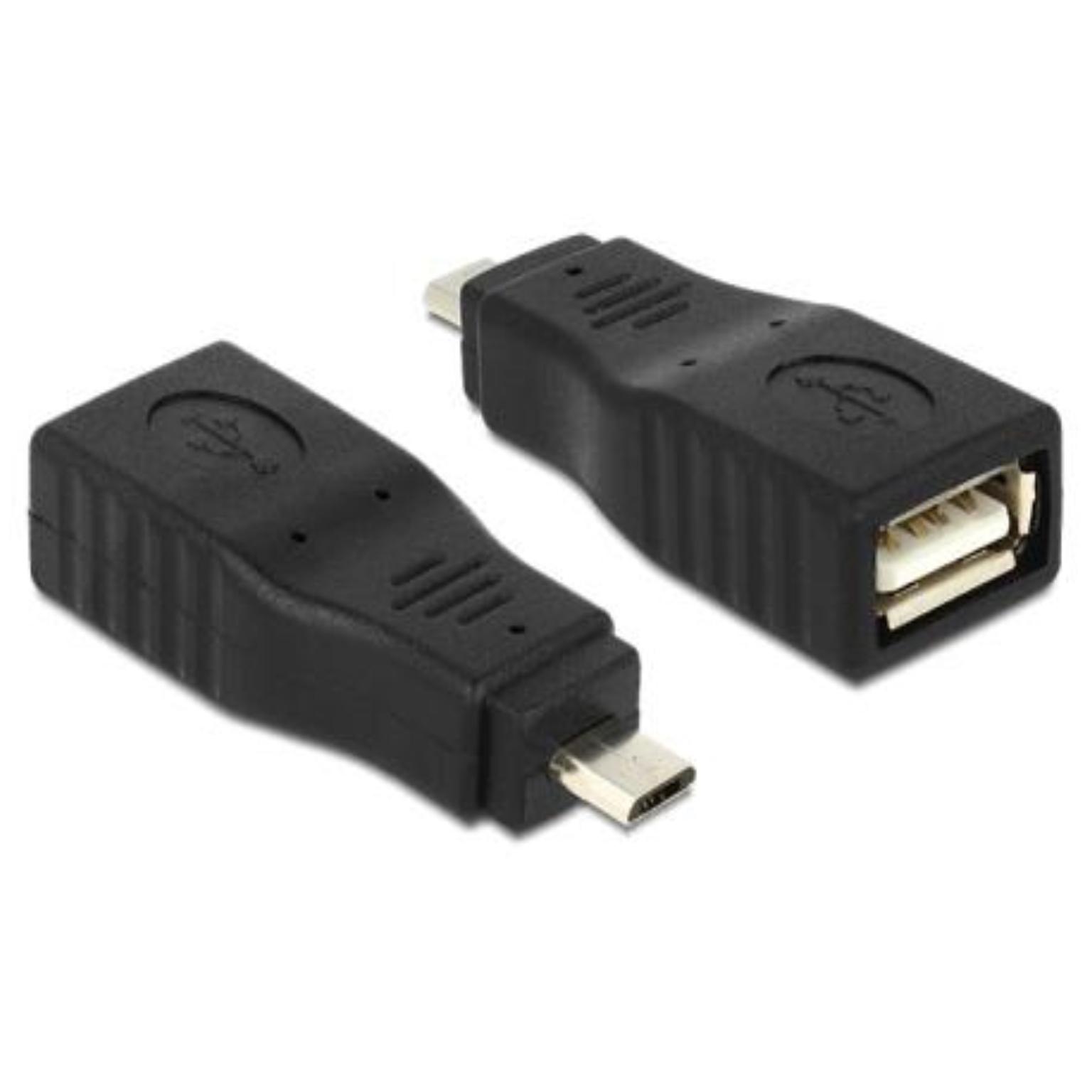 Adaptateur Universel USB Femelle Vers Micro USB Male pour T?l?phone  Tablette